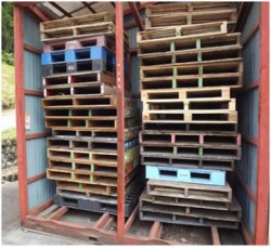 パレット置き場改善