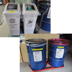 工作室のゴミ入れの改善