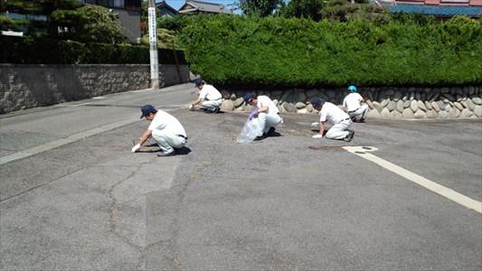 町内清掃