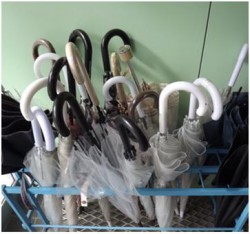 事務所傘立改善