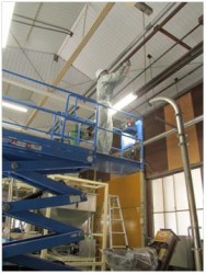 高所作業車による作業