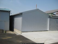 第一工場倉庫新設