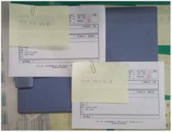 加工作業指示書の仕分け方法の改善