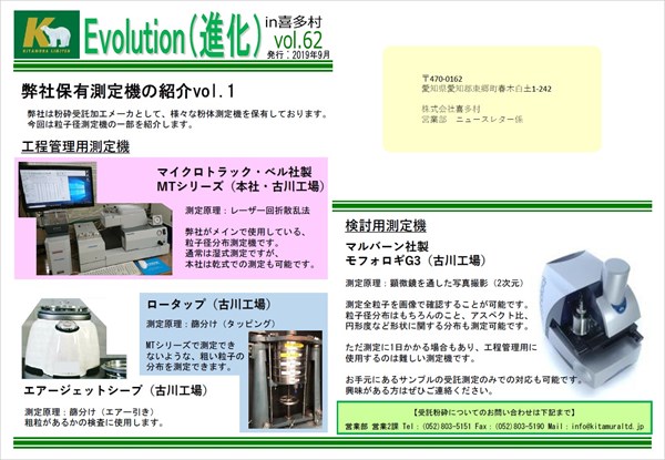 Evolution(進化) in 喜多村 vol.62